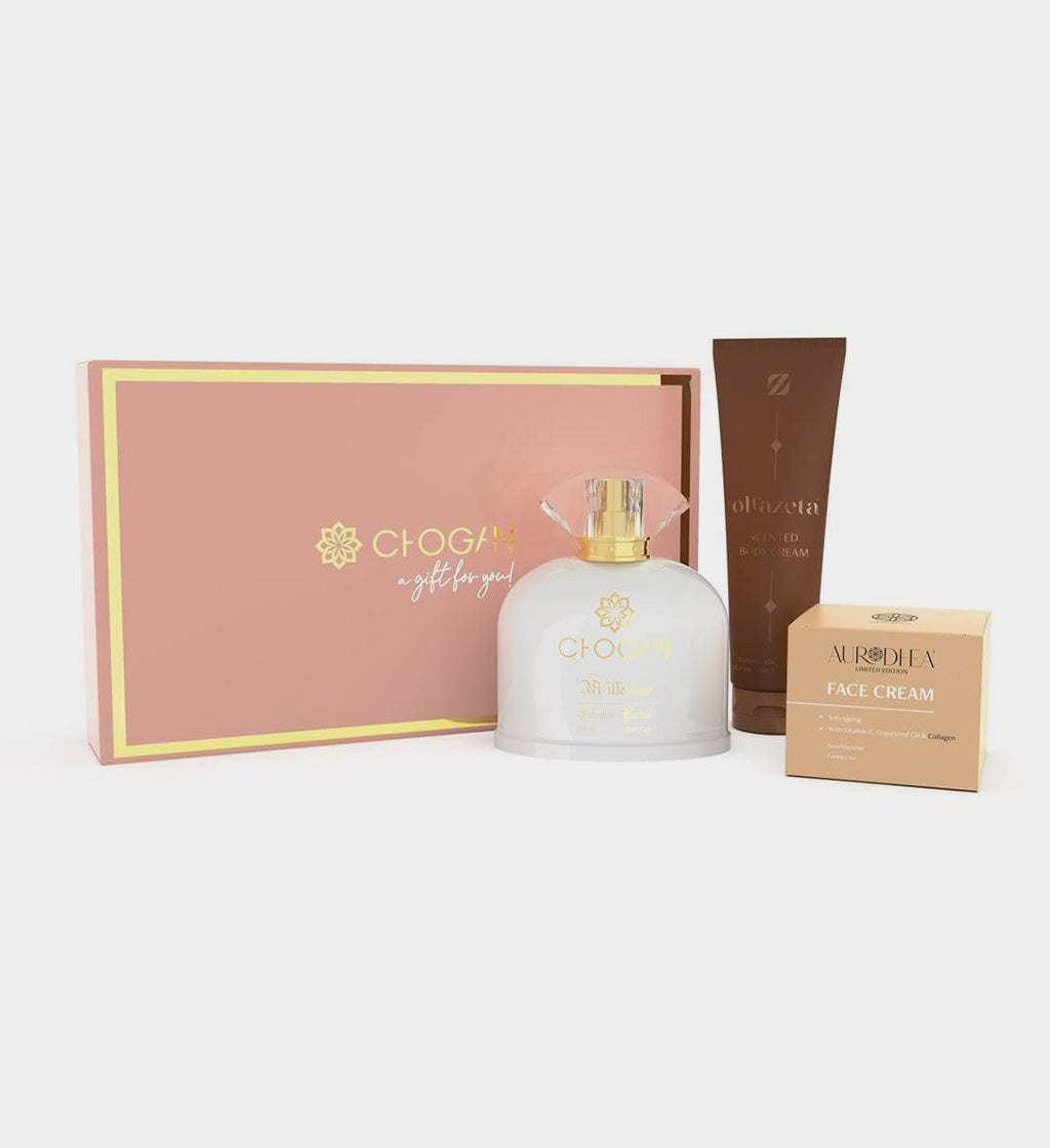 Coffret Cadeau de Luxe Chogan « UN CADEAU POUR VOUS » – pour Femme (Parfum N°42)