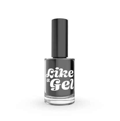 Chogan Like a Gel – Nail polish with gel effect | Black 10 mL