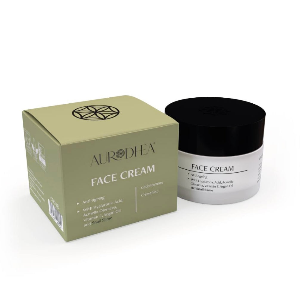 Aurodhea Crème Visage Anti-Âge à la Bave d&