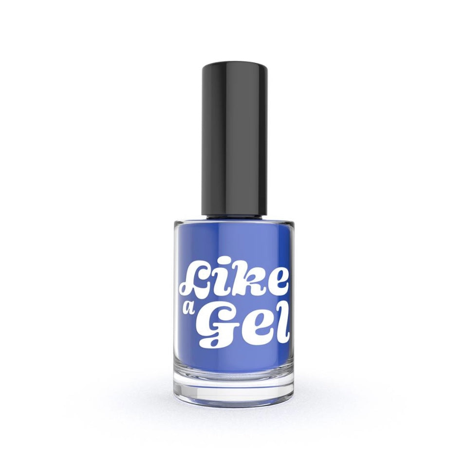 Chogan Like a Gel – nail polish with gel effect | Electric Blue 10mL