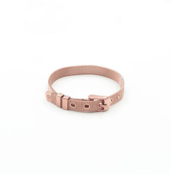 Bracelet Gioyes plaqué or rose « Ceinture » femme