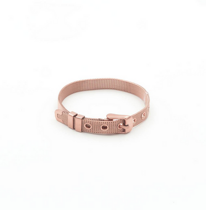 Bracelet Gioyes plaqué or rose « Ceinture » femme